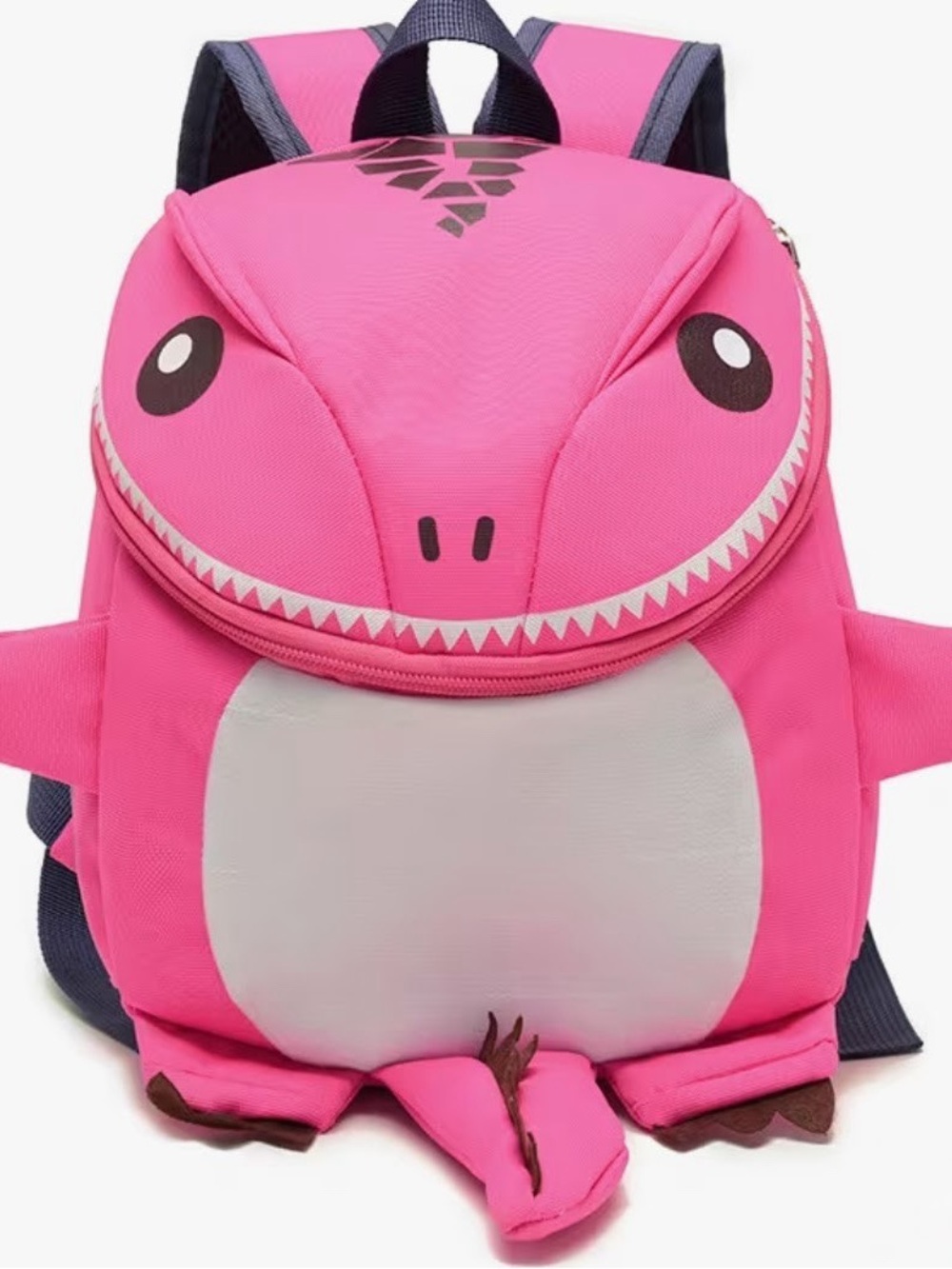 1-Backpack Dinosaur Pink Cartoon